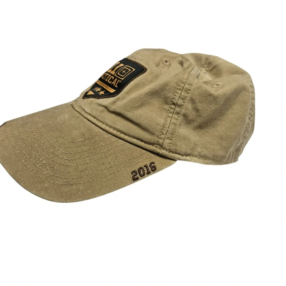 5.11 Tactical Hat Tan‎ Adjustable Baseball Cap Fastenal Logo